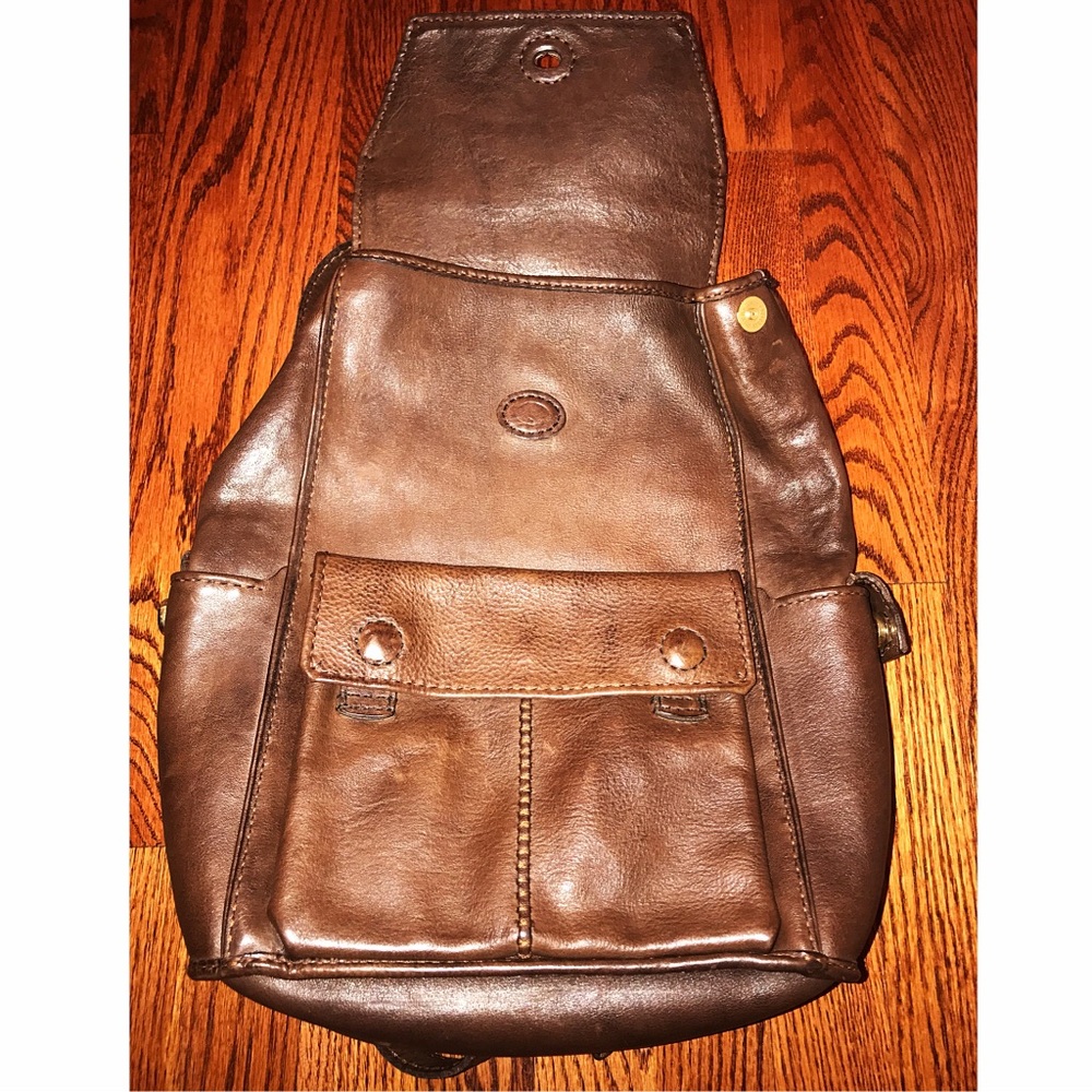GōN Leather Brown Backpack